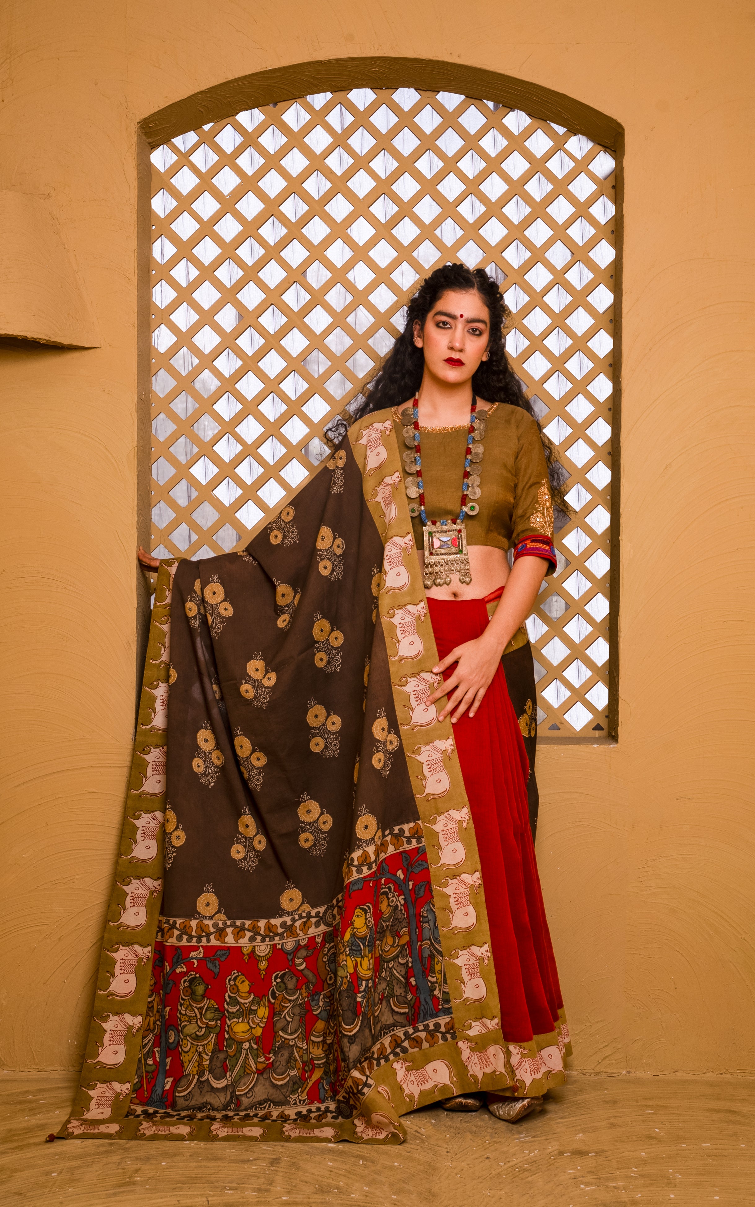 Krishna Rasleela Saree