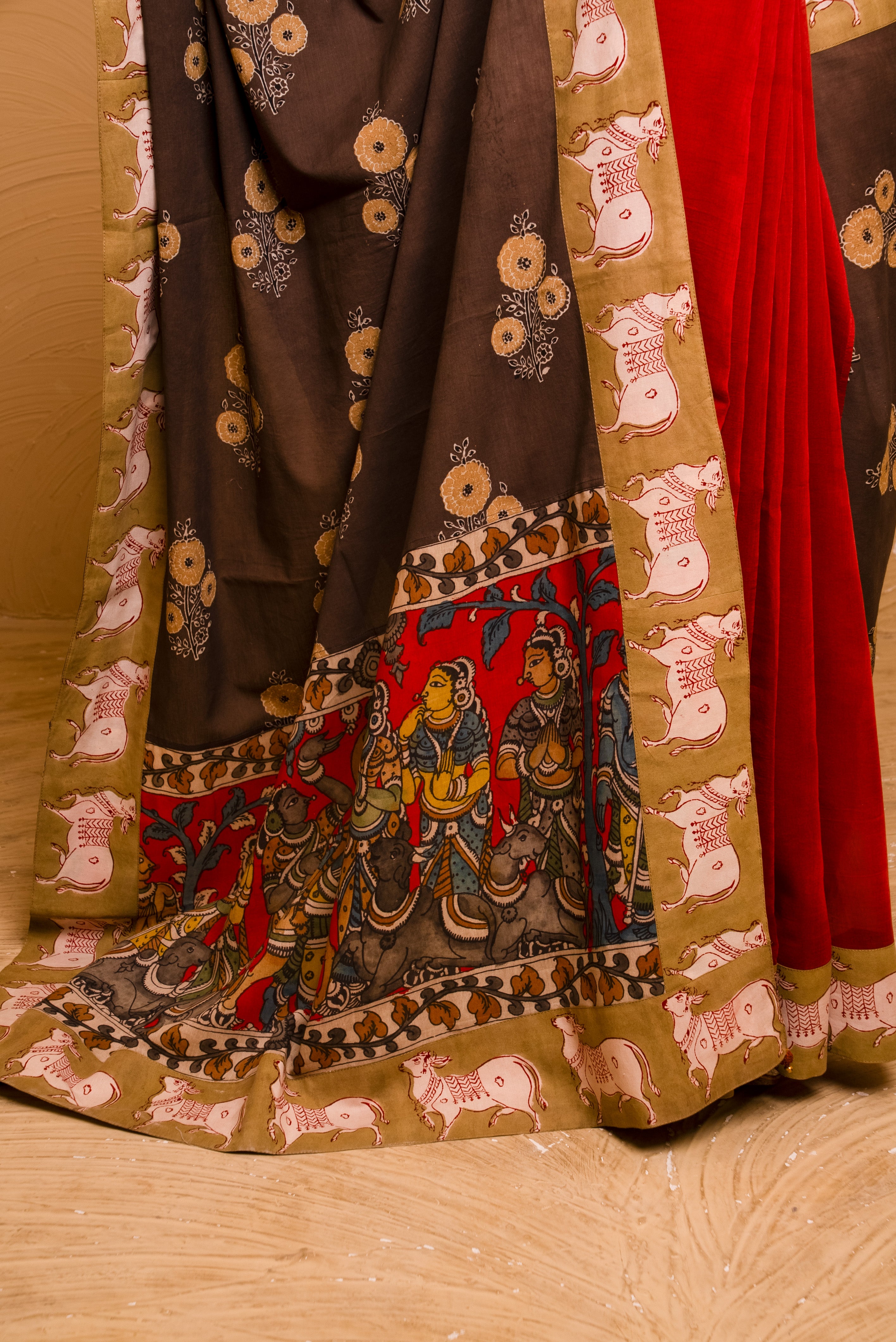 Krishna Rasleela Saree