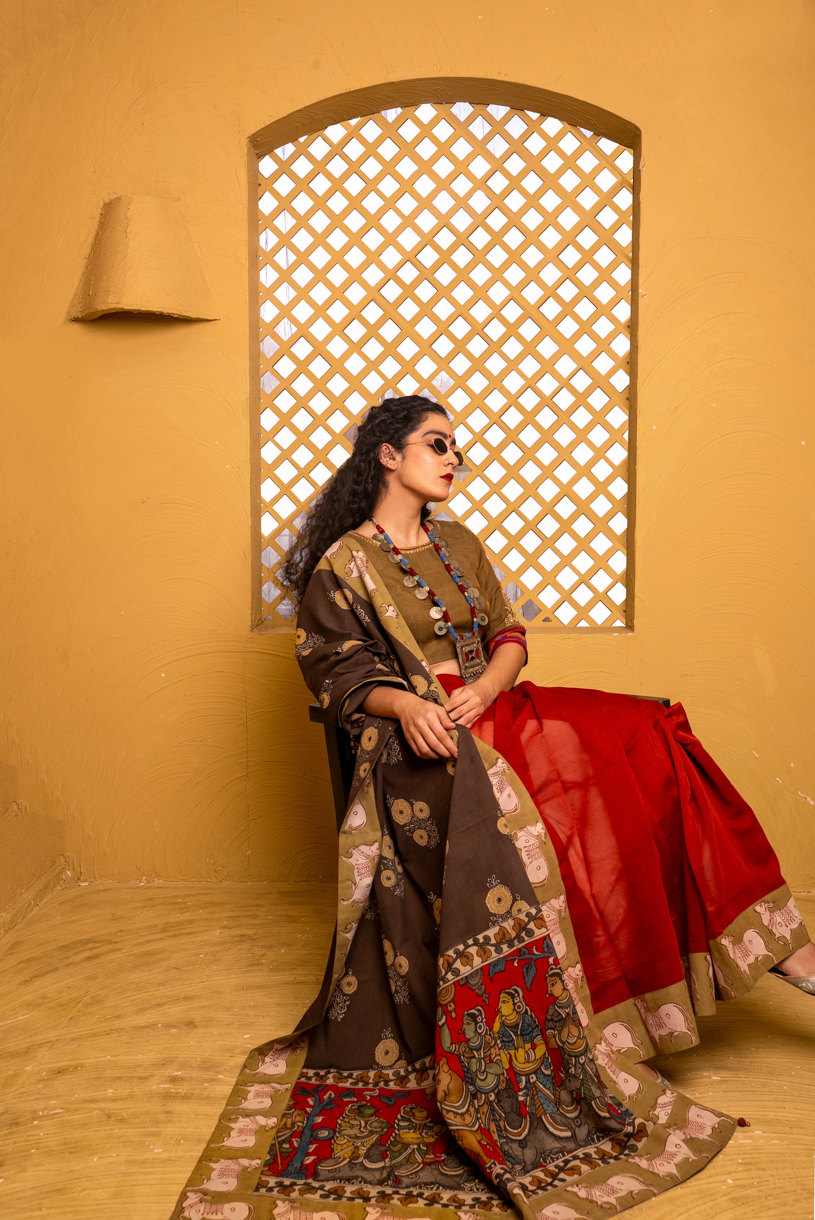 Krishna Rasleela Saree