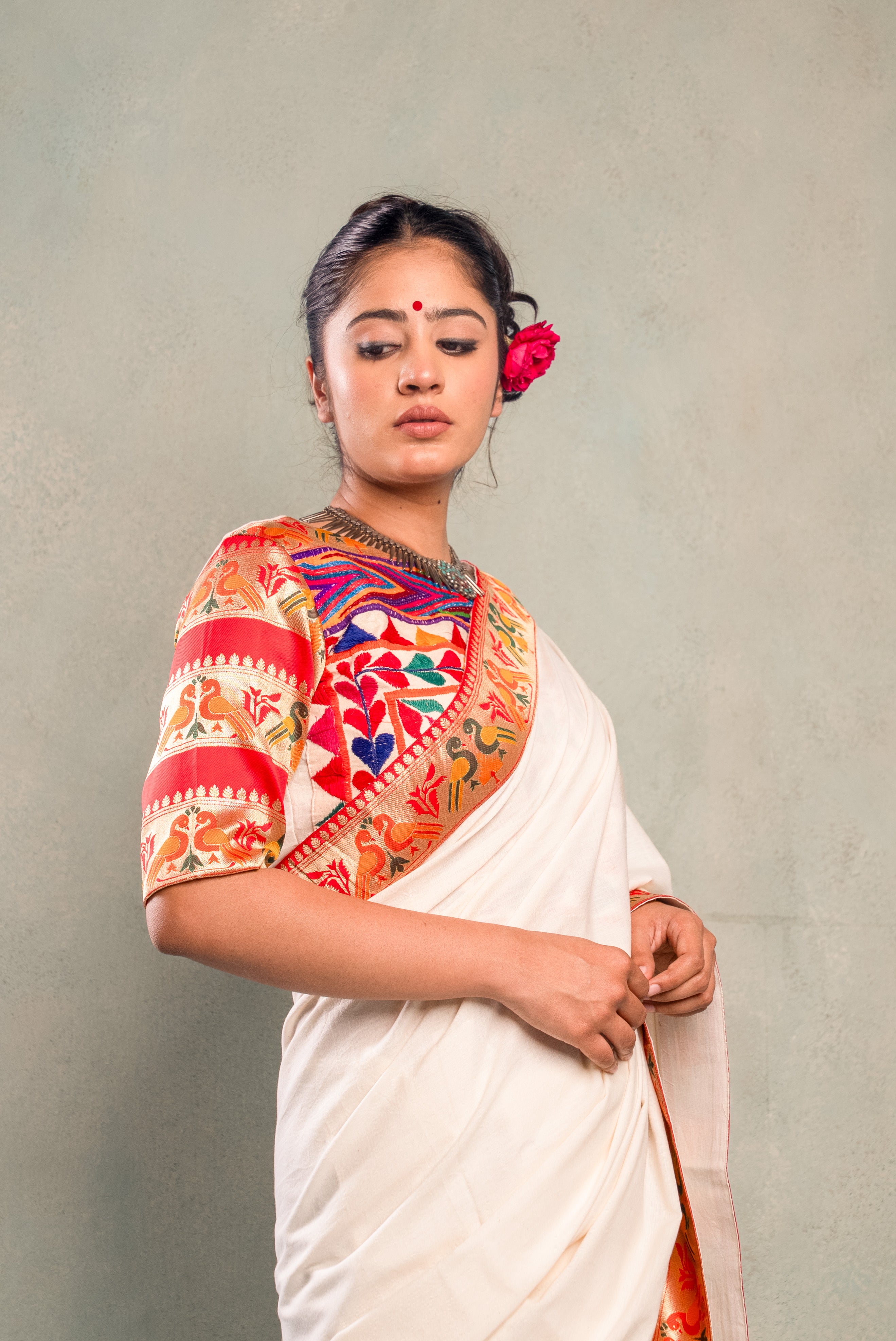 Paithani Khadi Saree