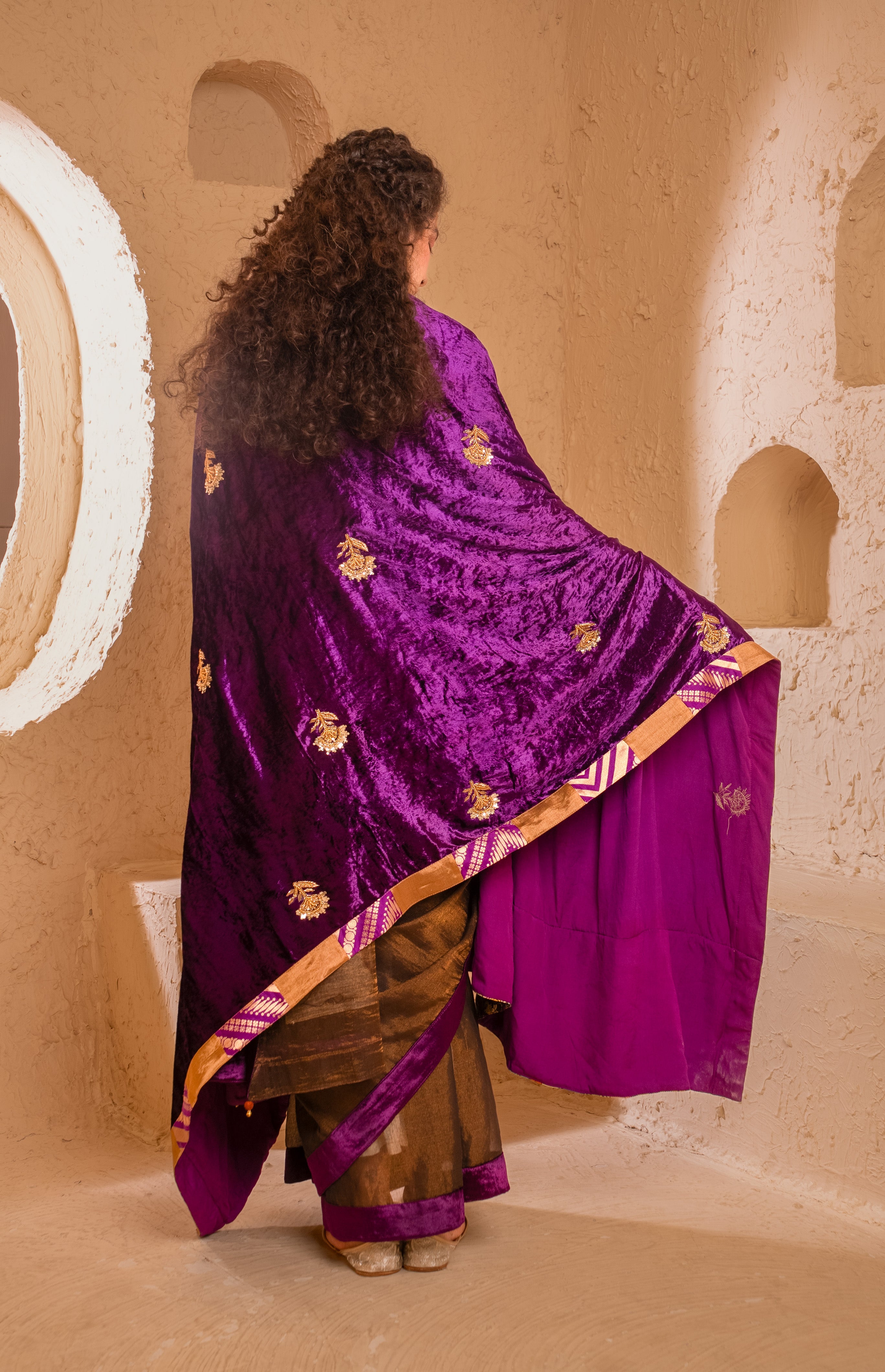 Shaneel Kalamkari Odhna