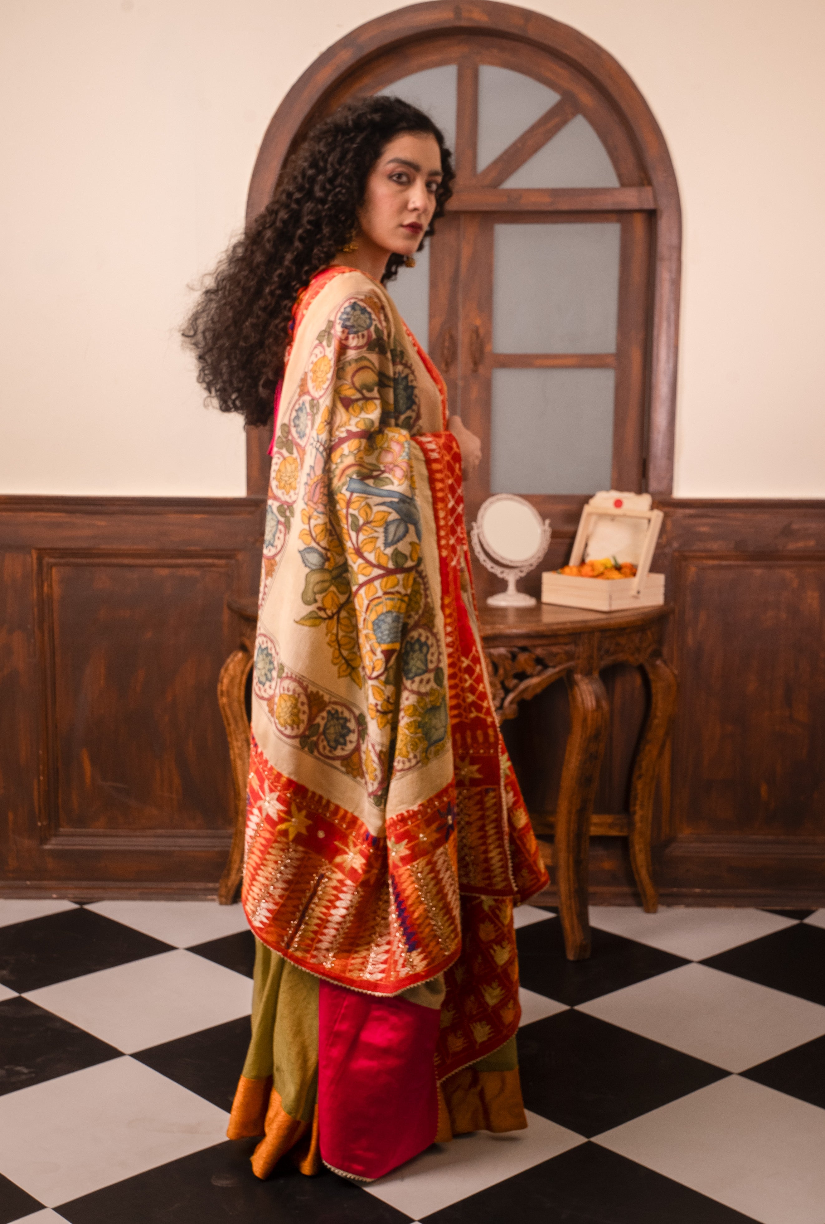 Wearable Art Lehenga Set