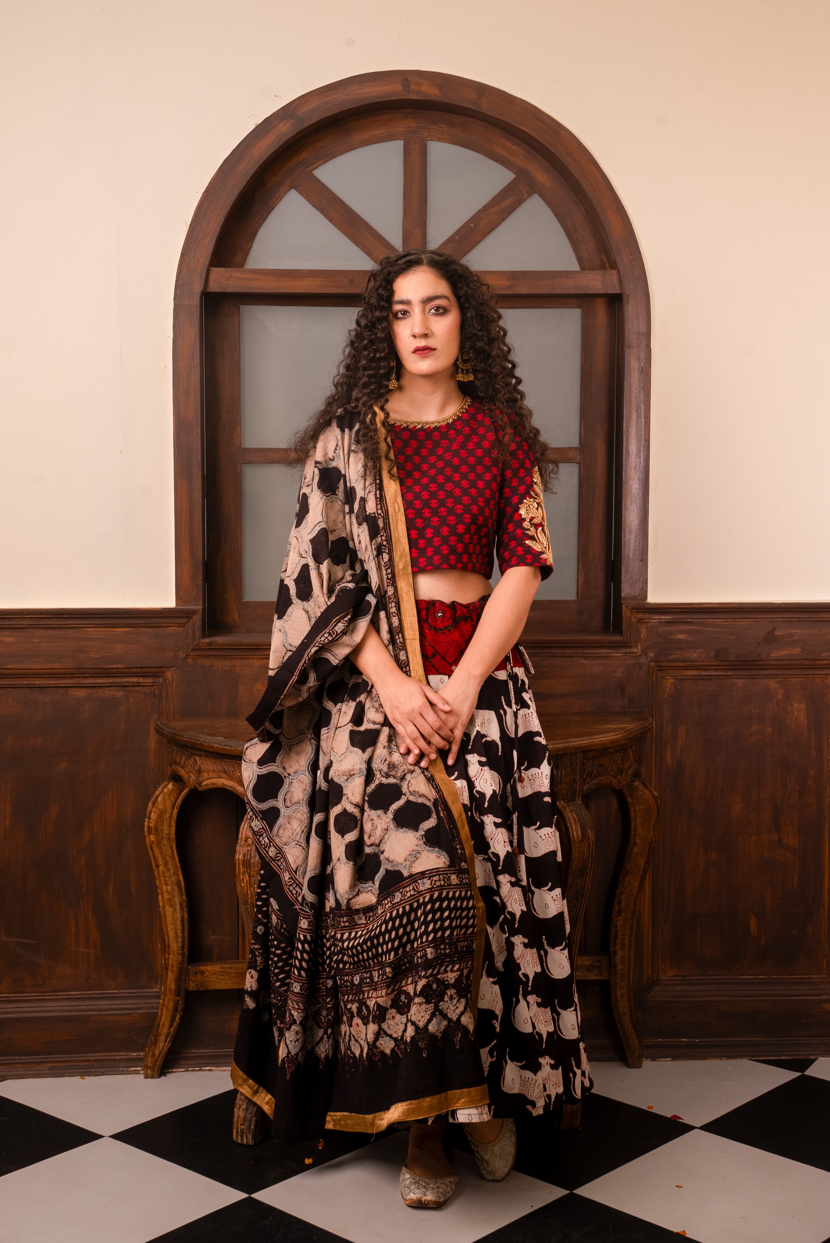 Ghaghri Choli Set